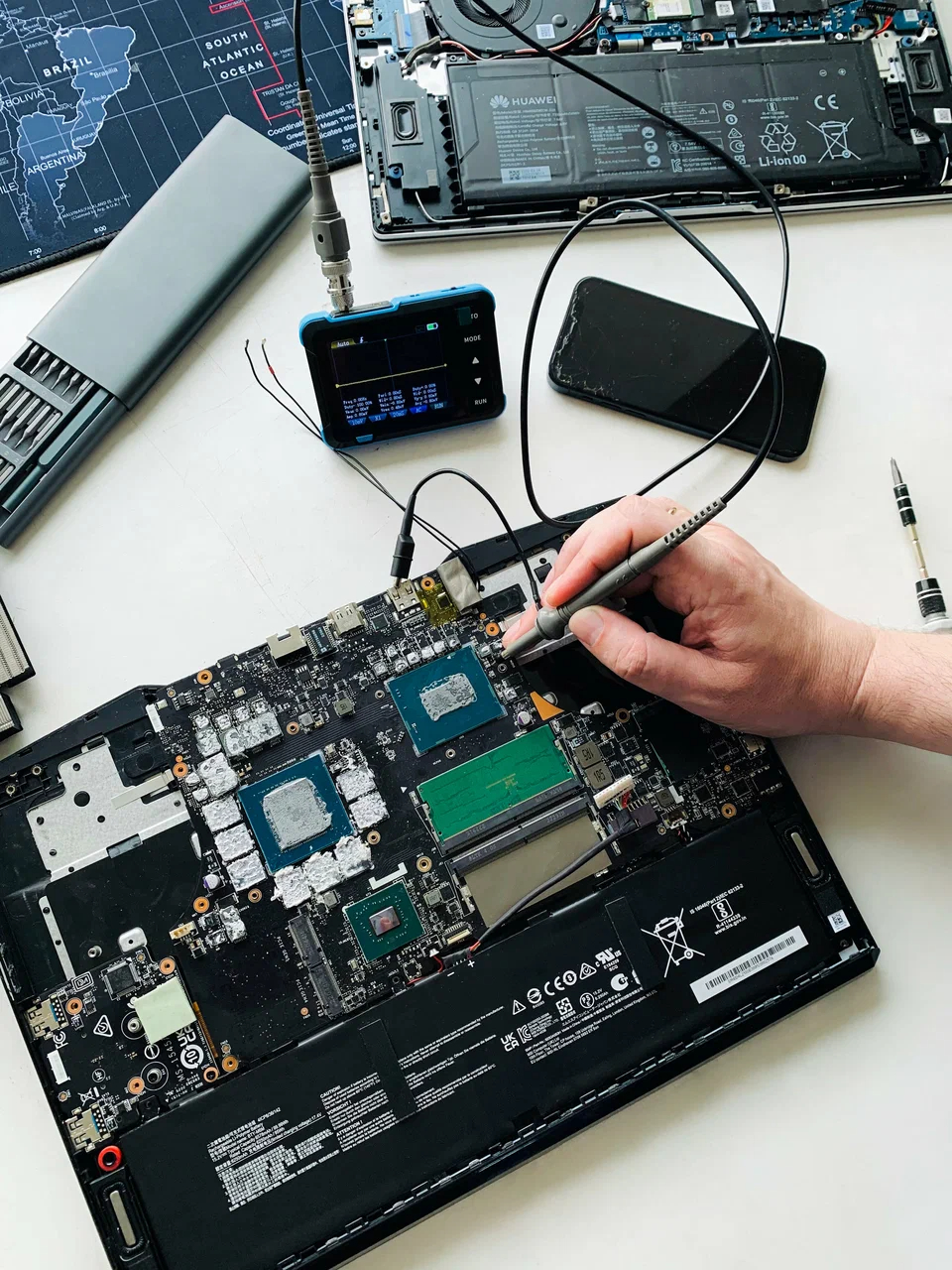 Процесс ремонта